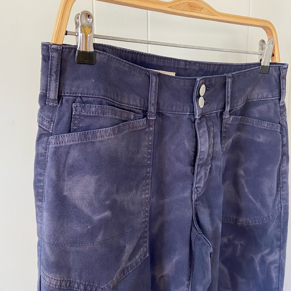 Pilcro Blue Tie Dye Pants - Picture 3 of 8